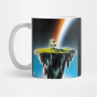 Flying Island Outer Space Mug